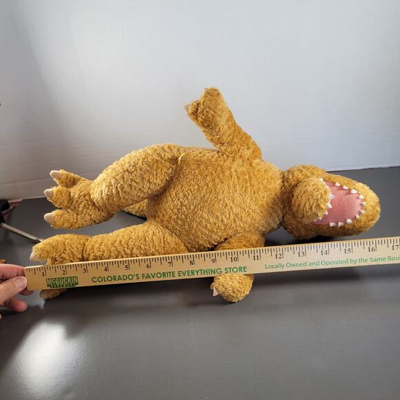 Vintage Build-A-Bear T-Rex Dinosaur Plush 17" Brown Stuffed Animal Toy - Picture 6 of 16